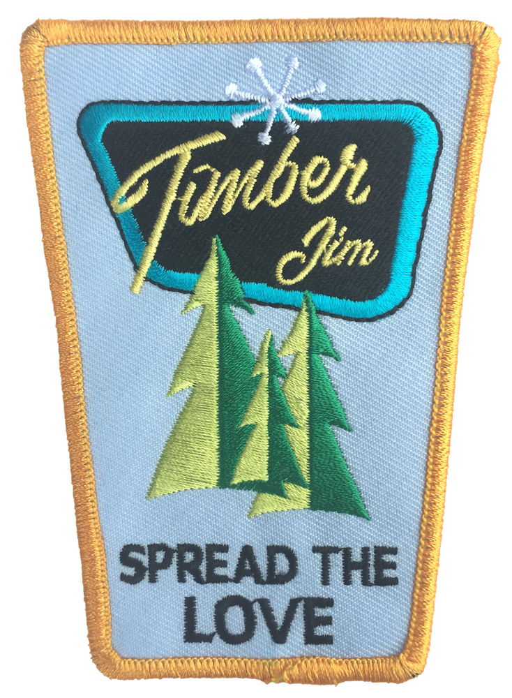 The Story Behind a Timber Jim Patch, Patch Patrol, and Preserving Timbers Supporter&nbsp;Culture
